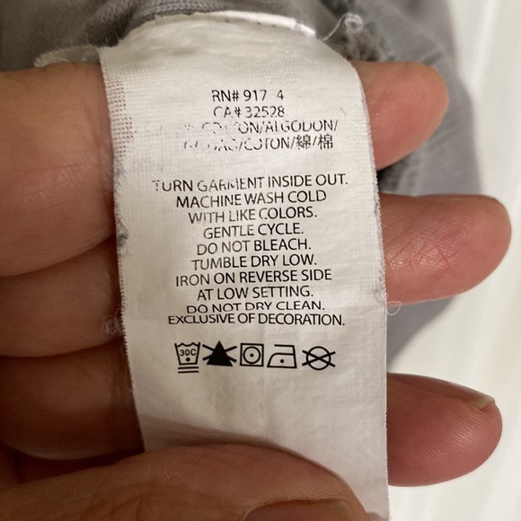 REDUCED 🪷Y2K Armani Exchange light grey hoodie, pullover, embroidery AX on arms - Picture 16 of 17